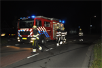 Melding 23.28 Prio 1 Brand Wegvervoer Personenauto Lutkepost Buitenpost
